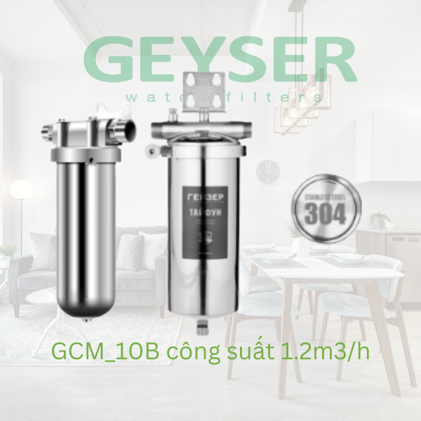 Máy lọc tổng đầu nguồn âm trần GCM_10B